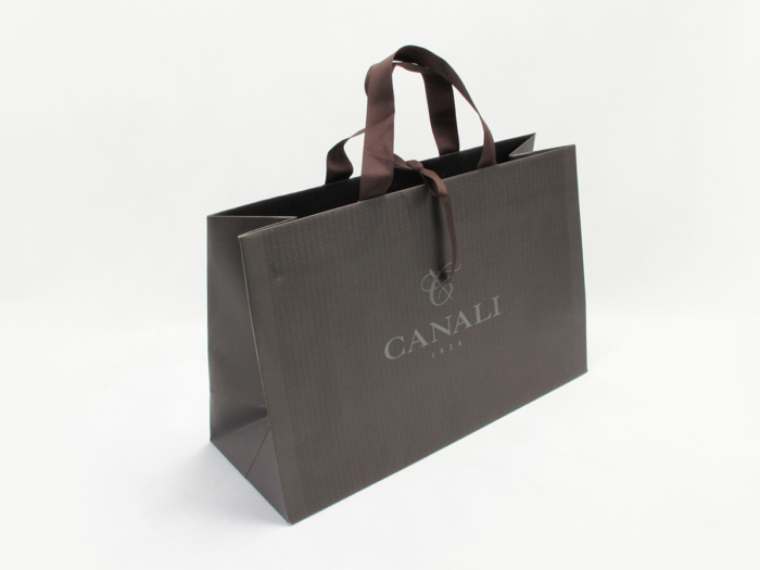 Luxury Men's Suit Shopping Paper Bag