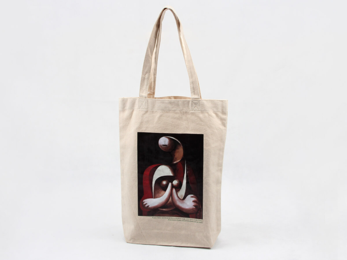 Oil Painting Grocery Canvas Tote Bags
