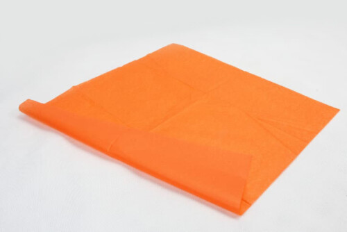 Orange Wrapping Cotton Tissue Paper