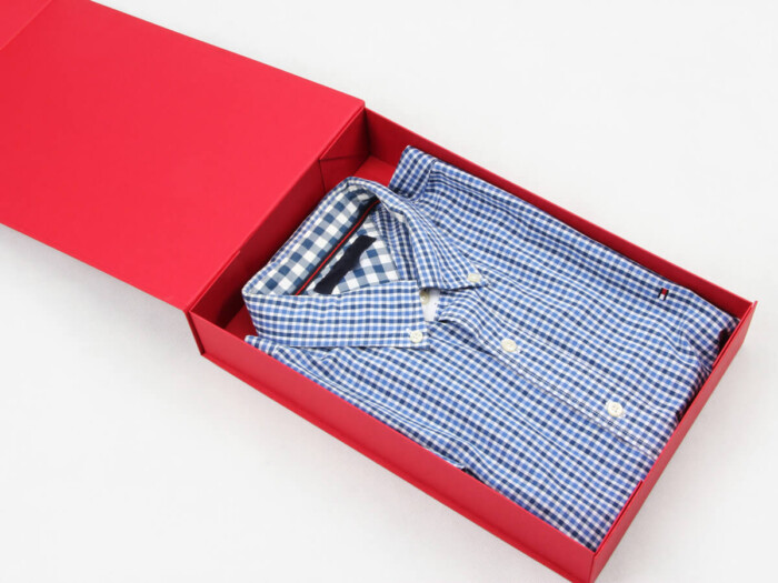 Shirt Folding Packaging Box with Product