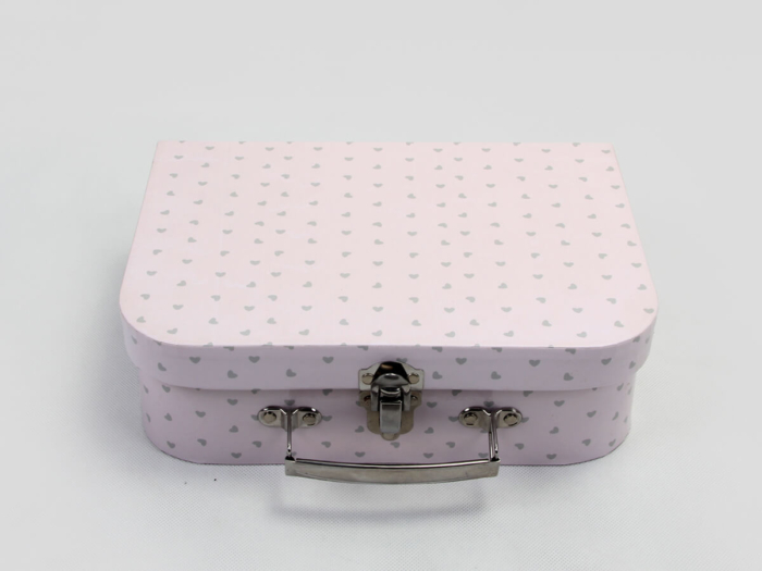 Pink Rigid Cardboard Gift Case Display