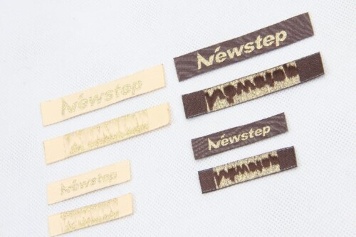 Premium Fabric Woven Sewing Labels Set detail