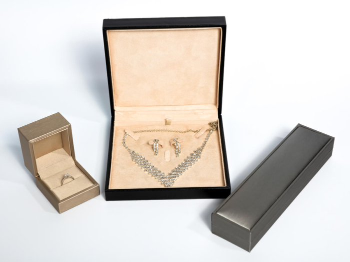 Luxury Leather Jewelry Packaging Boxes Set - Newstep