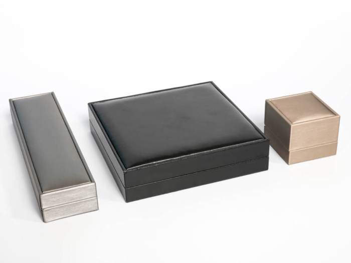 Luxury Leather Jewelry Packaging Boxes Set