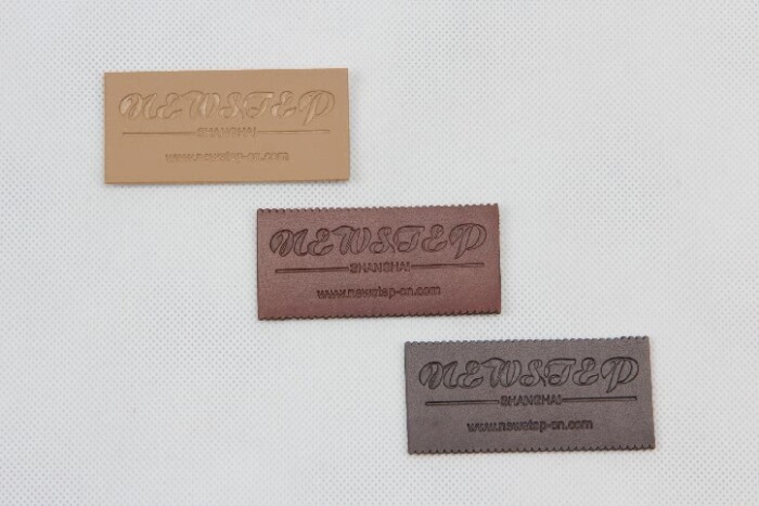 PU Leather Labels for Bag