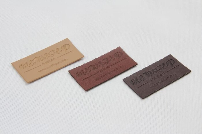 PU Leather Labels for Bag