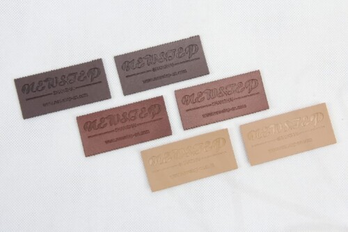 PU Leather Labels for Bag