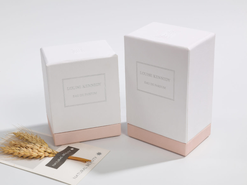 Premium Perfume Packaging Box with Deep Embossing Logo