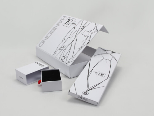 Luxury Wedding Dress Packaging Box and Paper Bag