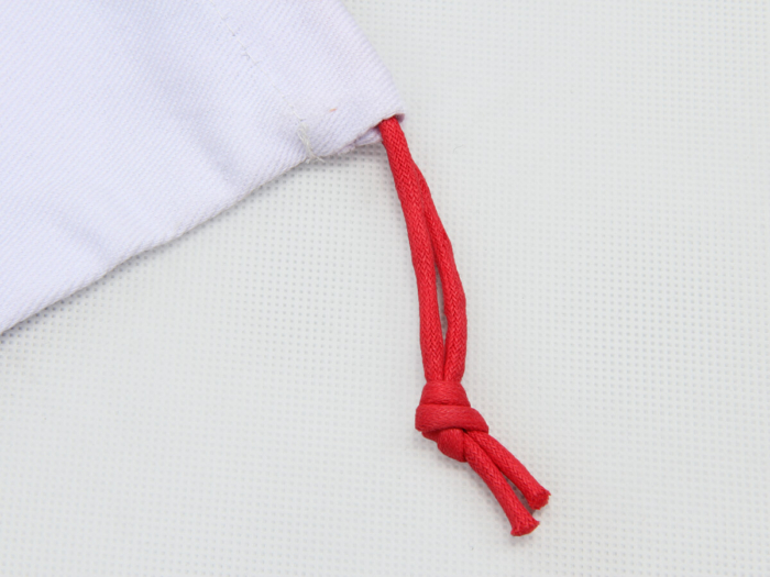 Queen Heart Canvas Underwear Drawstring Bags Handle