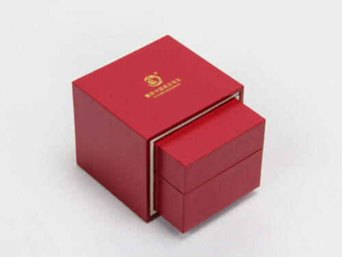 Push Inner Leather Paper Jewelry Packaging Box