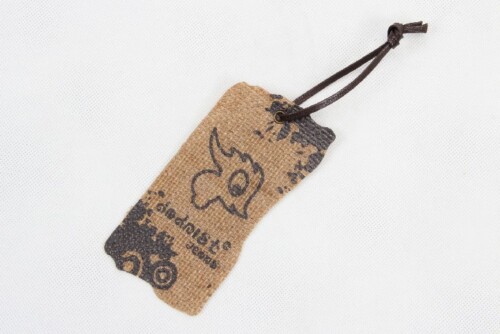 Jute Burlap Clothing Hang Tag