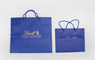 Chocolate Shopping Gift Paper Bag Folding