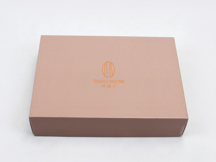 Luxury Silk Sheet Set Packaging Box LOGO Technique