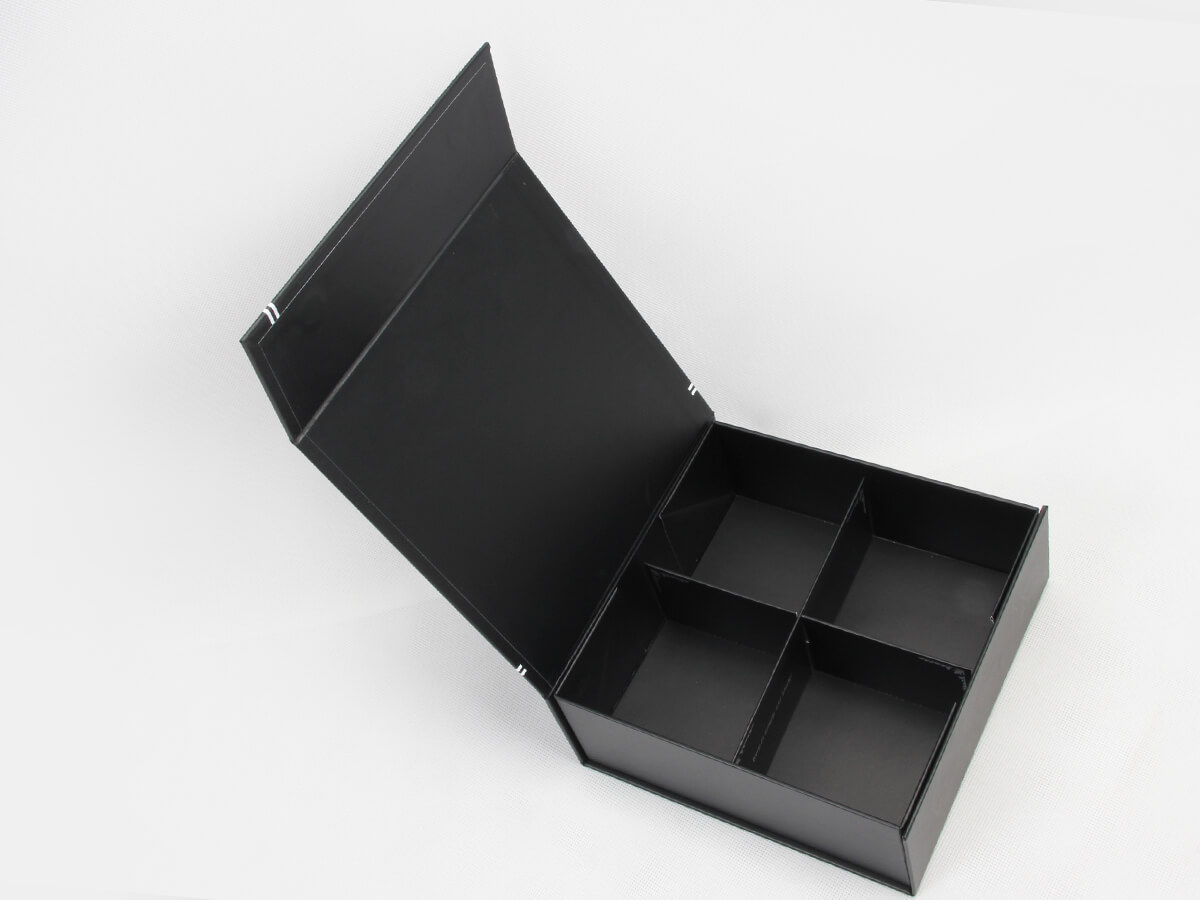 4 pcs Folding Necktie Box with Inserts