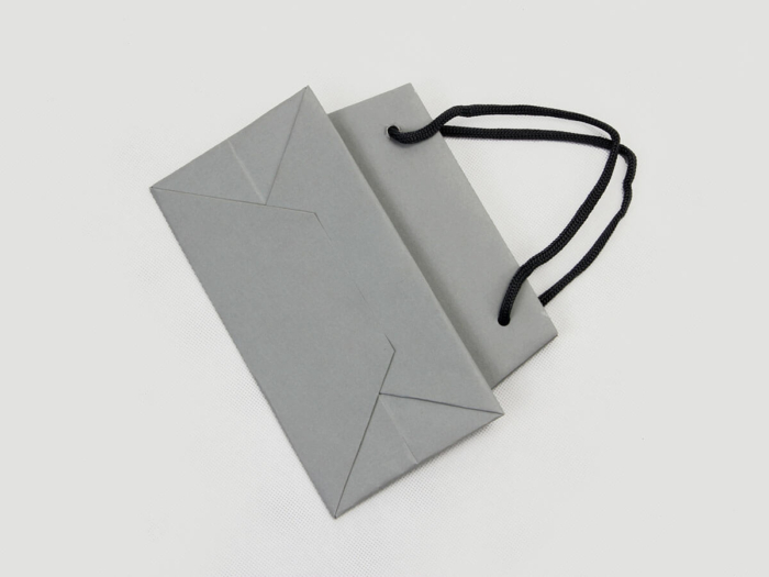 Trapezium Jewelry Paper Bag Folding Bottom