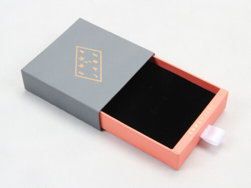 Premium Jewelry Drawer Box with Ribbon Pull