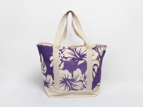 Violet ECO-Friendly Canvas Tote Bags
