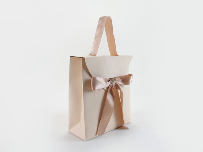 ZHIMEI Imitation Parchment Paper Gift Bags Display