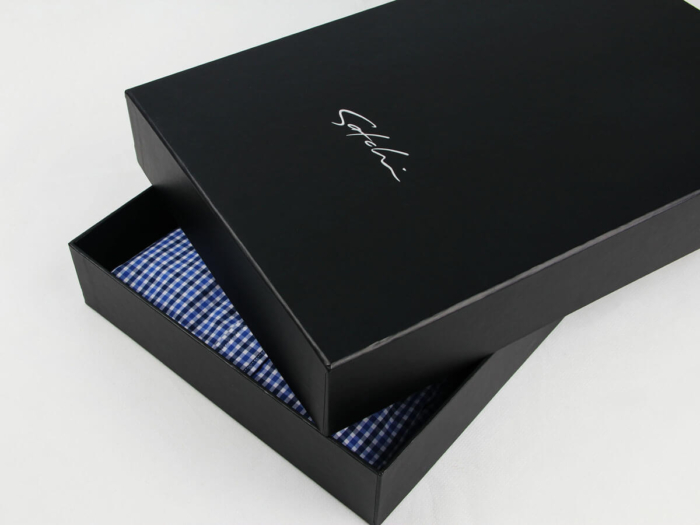 Luxury Shirt Packaging Boxes Corner Detail