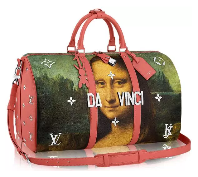 Jeff Koons Puts the Mona Lisa On LV Bags - Newstep Packaging