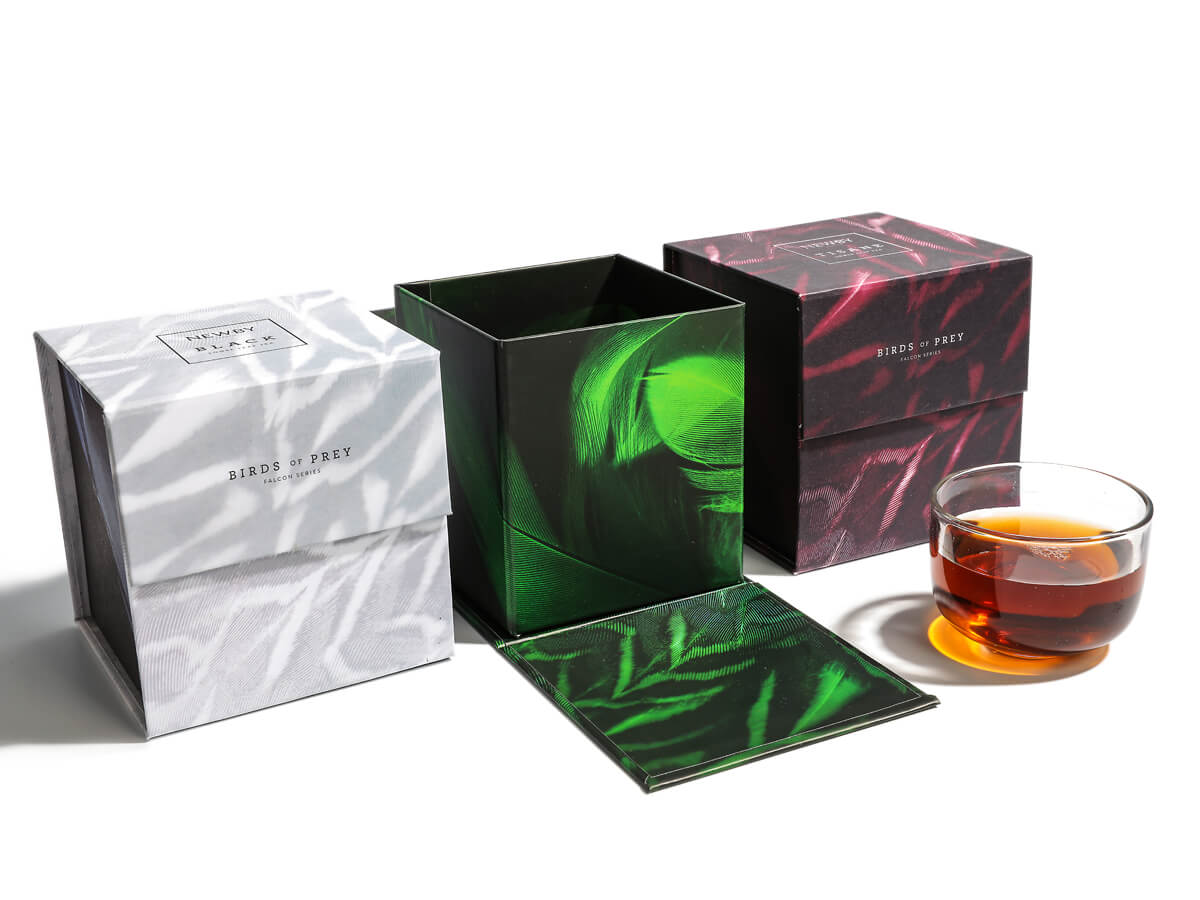 Flavoured Tea Rigid Boxes with Magnetic Closure