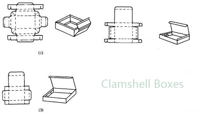 Clamshell boxes