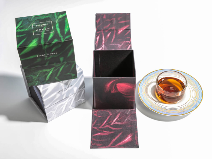 Creative Flavoured Black Tea Packaging Boxes Open Way