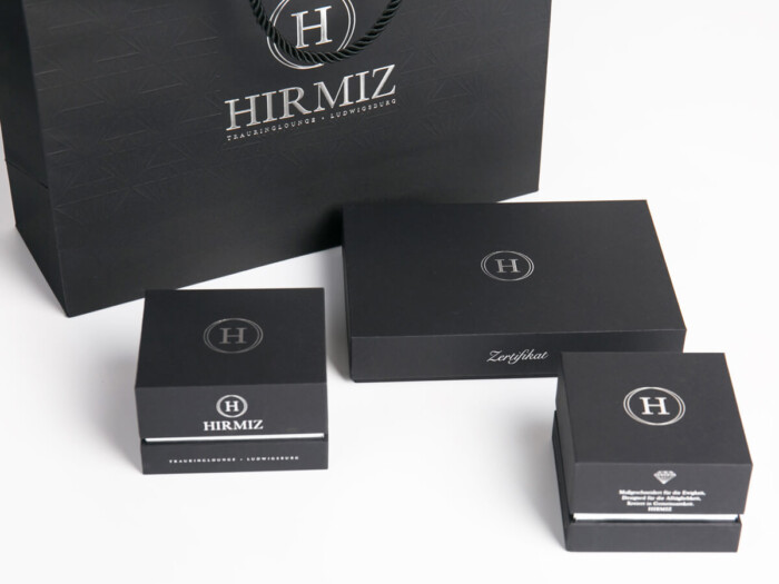 Jewelry Packaging Box Set and Shopping Bag