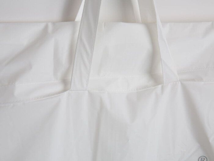 RPET Longer Garment Gowns and Coat Bag Handle Detail