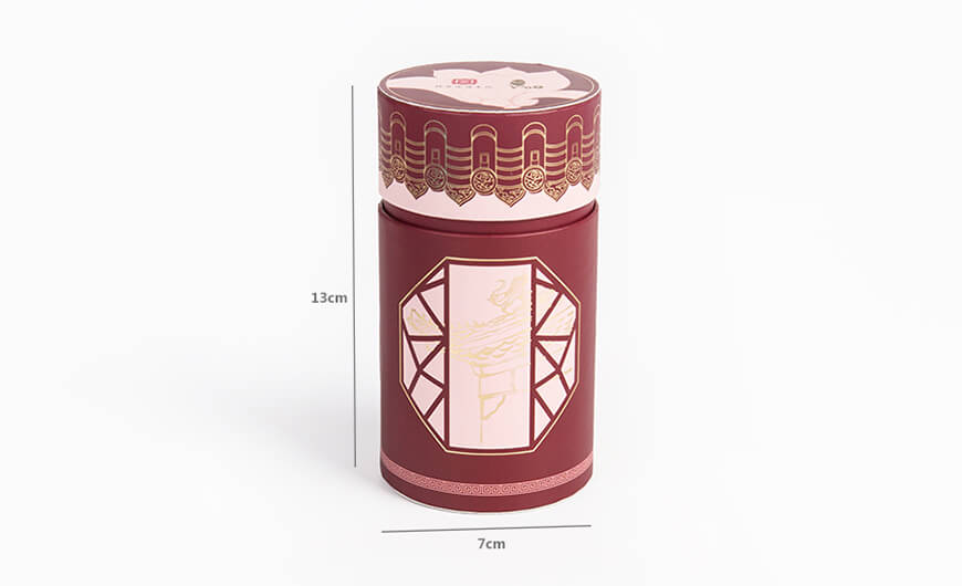 Luxury Silk Scarf Round Gift Box Size