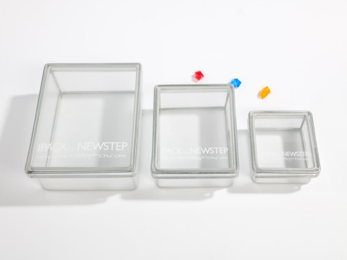 Transparent Soft PVC Box with Stainless Steel frame
