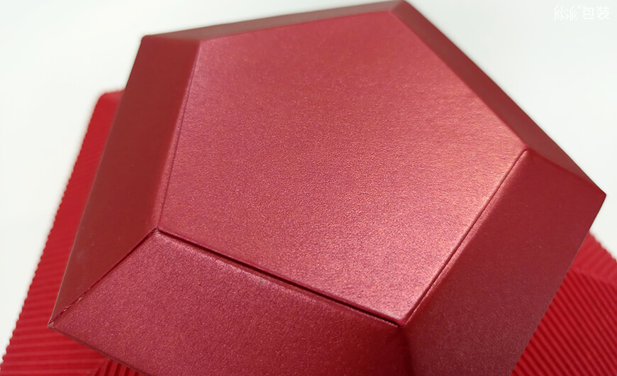 Cosmetic Iridescent Paper Box