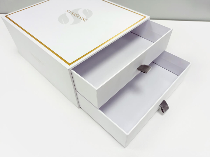 Double Drawer Type Cosmetic Gift Boxes