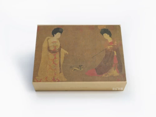 Tang Dynasty Court Ladies Adorning Tea Box