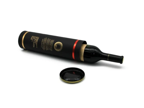 Cylinder Wine Box for Single Bottle