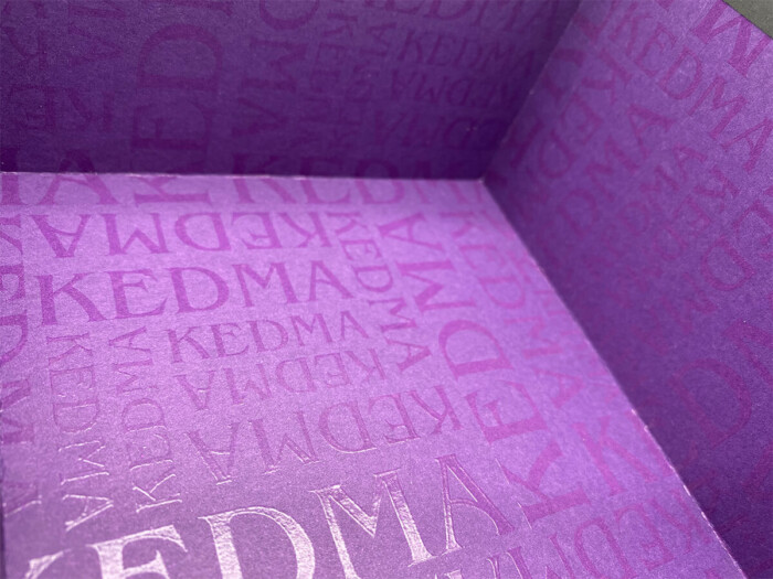 Matte Candle Box Inside UV Printed