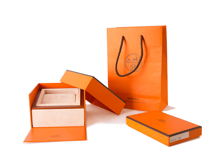 packaging hermes box