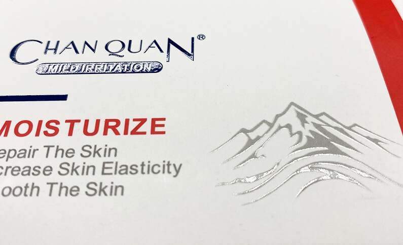 Skin Care Box UV Printed Mountains