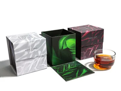 Tea packaging box