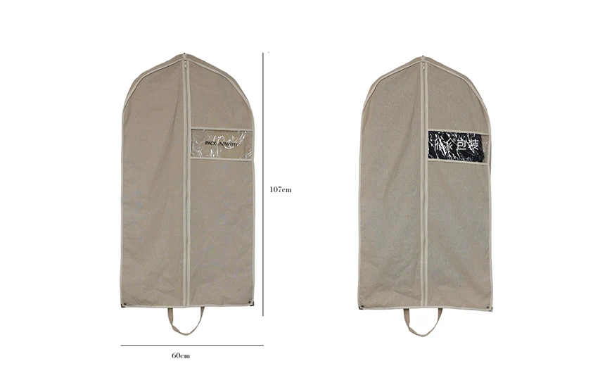 Linen Garment Bag Size
