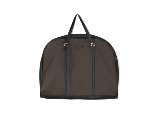 Luxury 600D & Leather Garment Carrier Bag