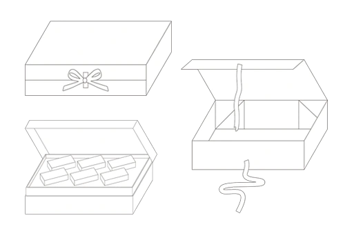 Flip Top Boxes Structure