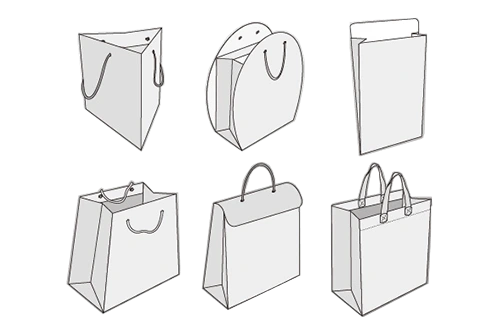 Shopping Paper Bags Structure