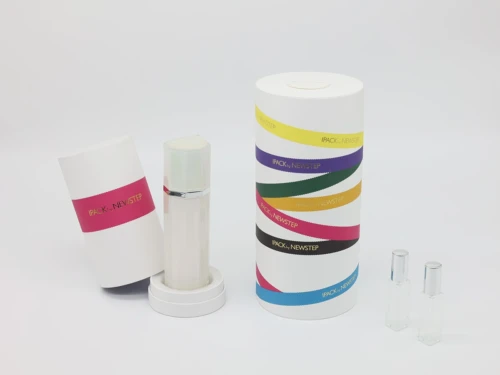 Cosmetic Essence & Perfume Cylinder Gift Box Set