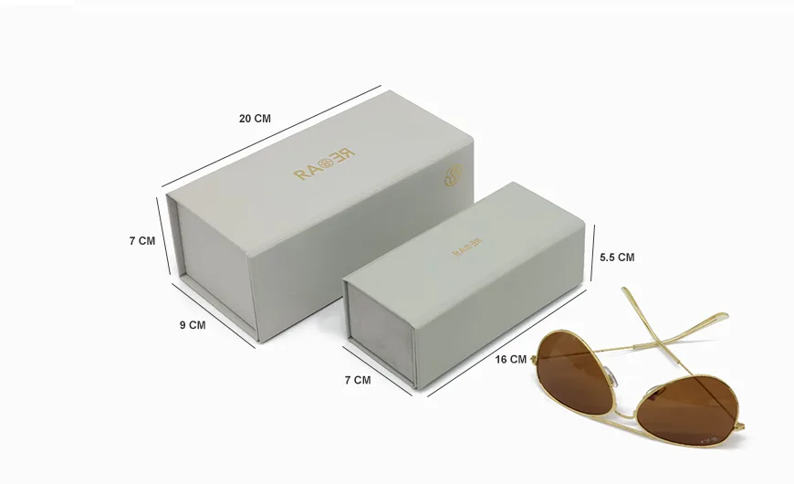 Sunglasses Gift Folding Box Set Each Size
