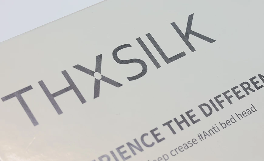 Grey Silk Scarf Packaging Box Print Logo