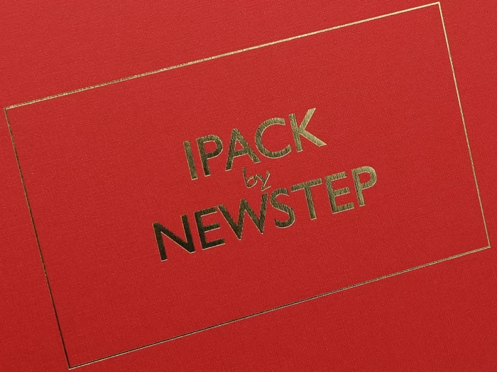 Red Drawer Boxes Hot Stamping Logo