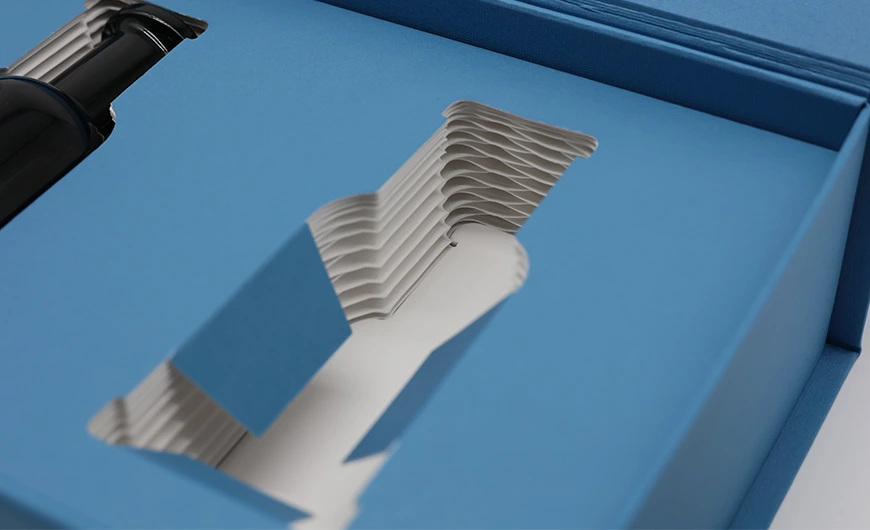 100% Sustainability Folding Flap Boxes Honeycomb Paper Lining