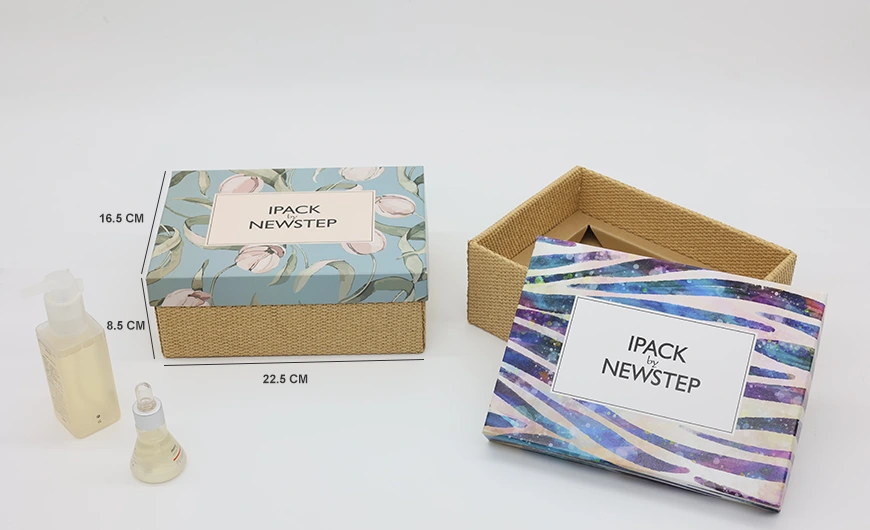Paper Straw Rigid Gift Boxes Size